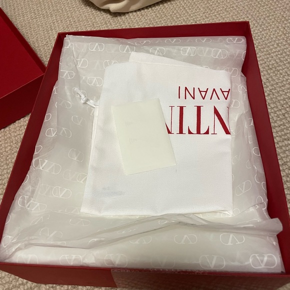 Valentino Garavani Women's Sandals with Gold Rockstuds - 37 - Picture 7 of 7